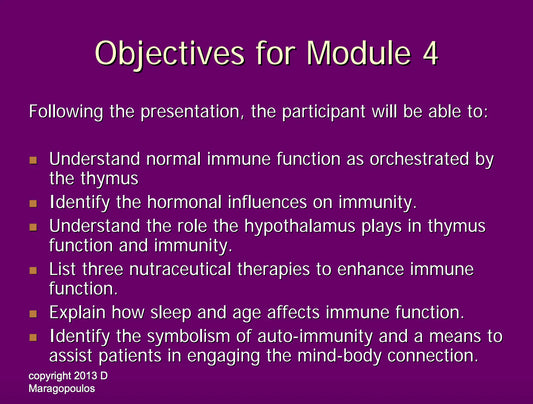 Module 4 Thymus