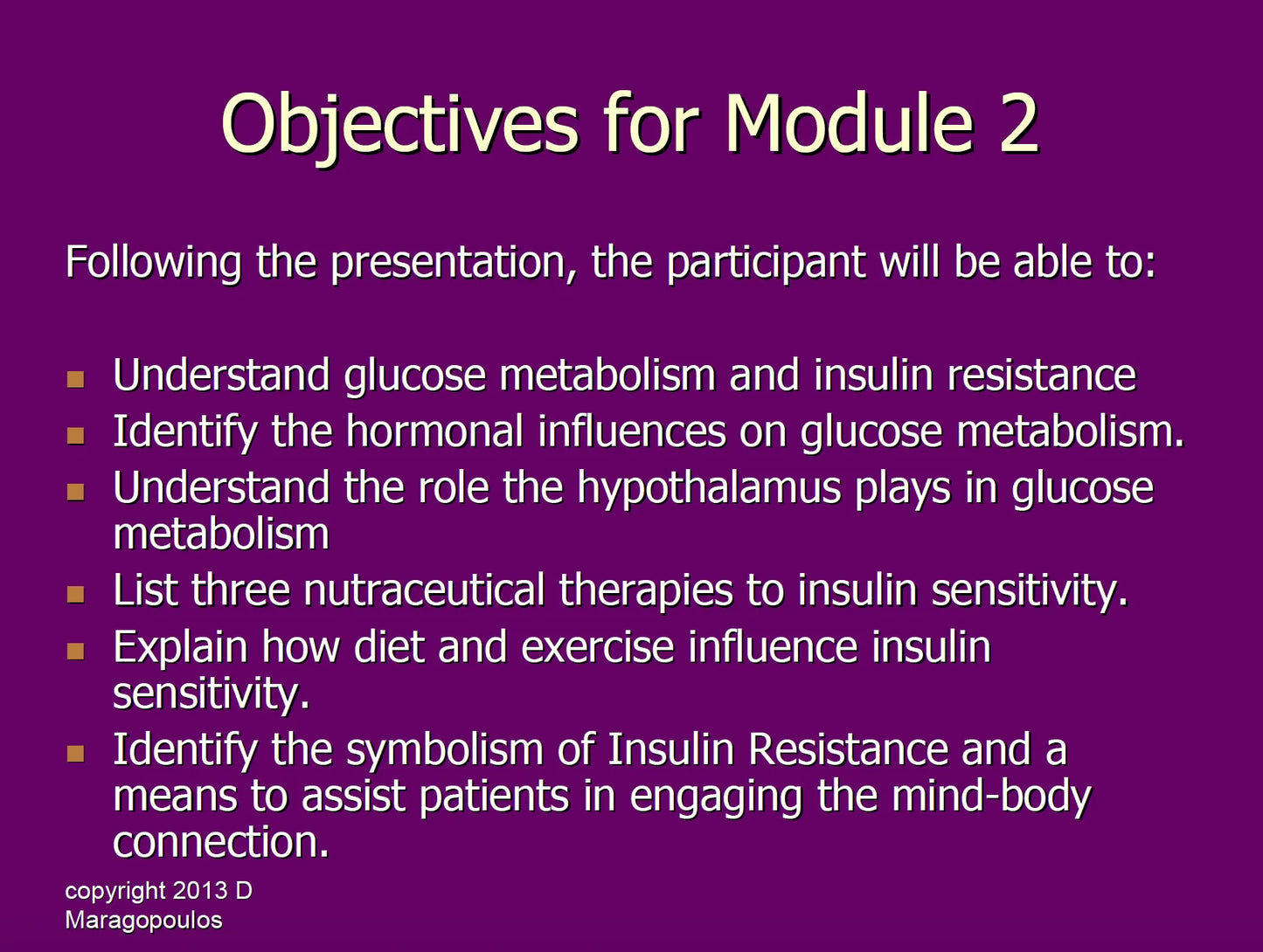 Module 2 Pancreas