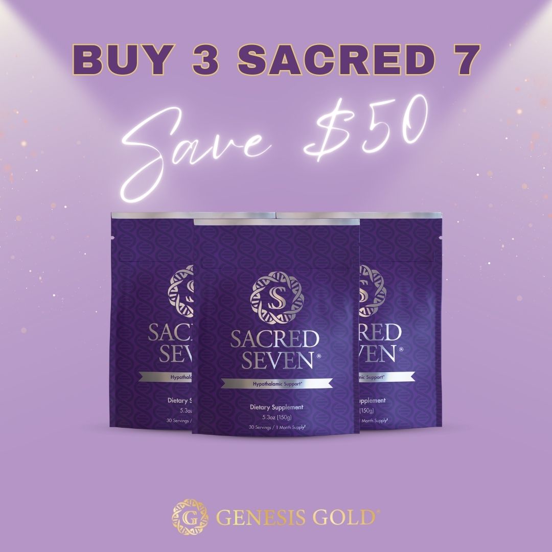 3 Bags of Sacred Seven® - Save $50