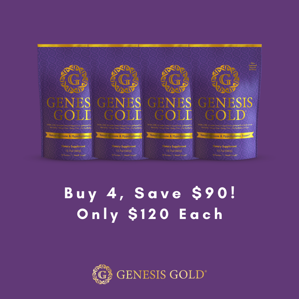 ☀️Genesis Gold® 4 Bags - Save $120 ☀️